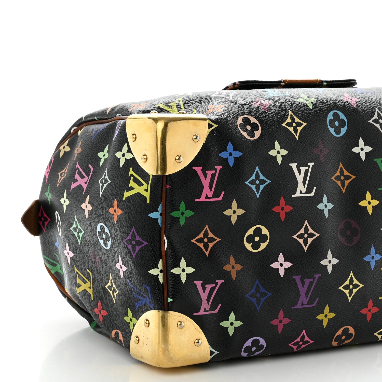 Louis Vuitton Monogram Multicolor Speedy 30 Black 7 of 9
