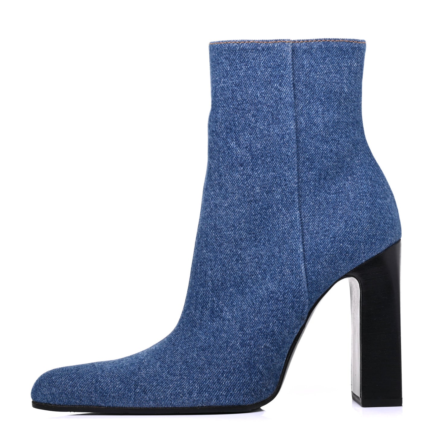 Denim Ankle Boots 38 Blue