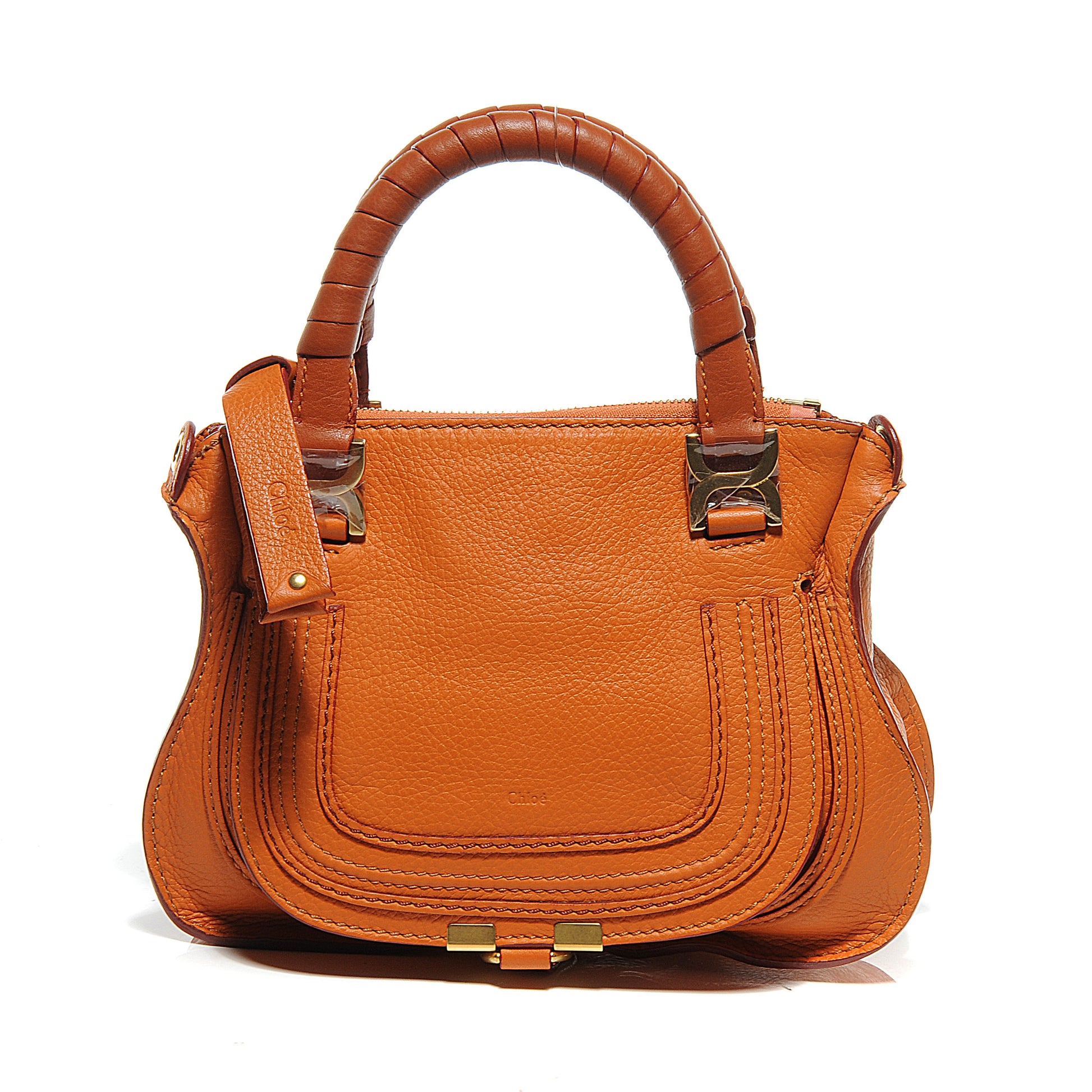 Chloe Calfskin Mini Marcie Satchel Indian Summer 1 of 11