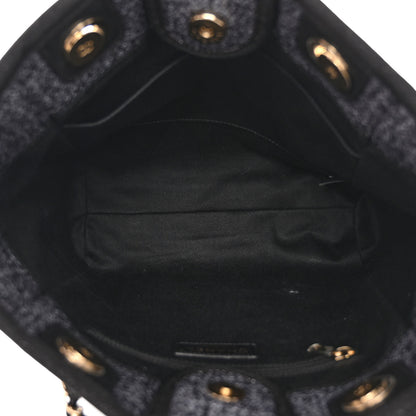 Chanel Mixed Fibers Mini Deauville Tote Black 5 of 10