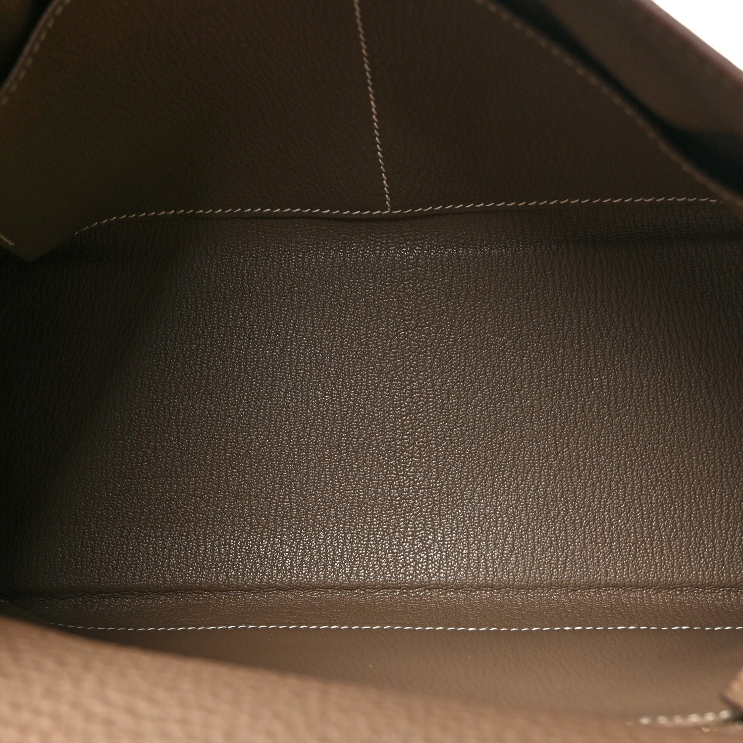 Hermes Togo Kelly Retourne 28 Etoupe 6 of 10