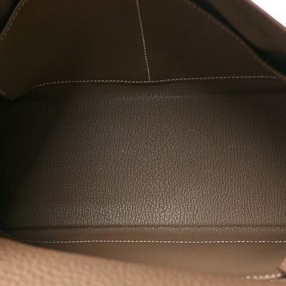 Hermes Togo Kelly Retourne 28 Etoupe 6 of 10