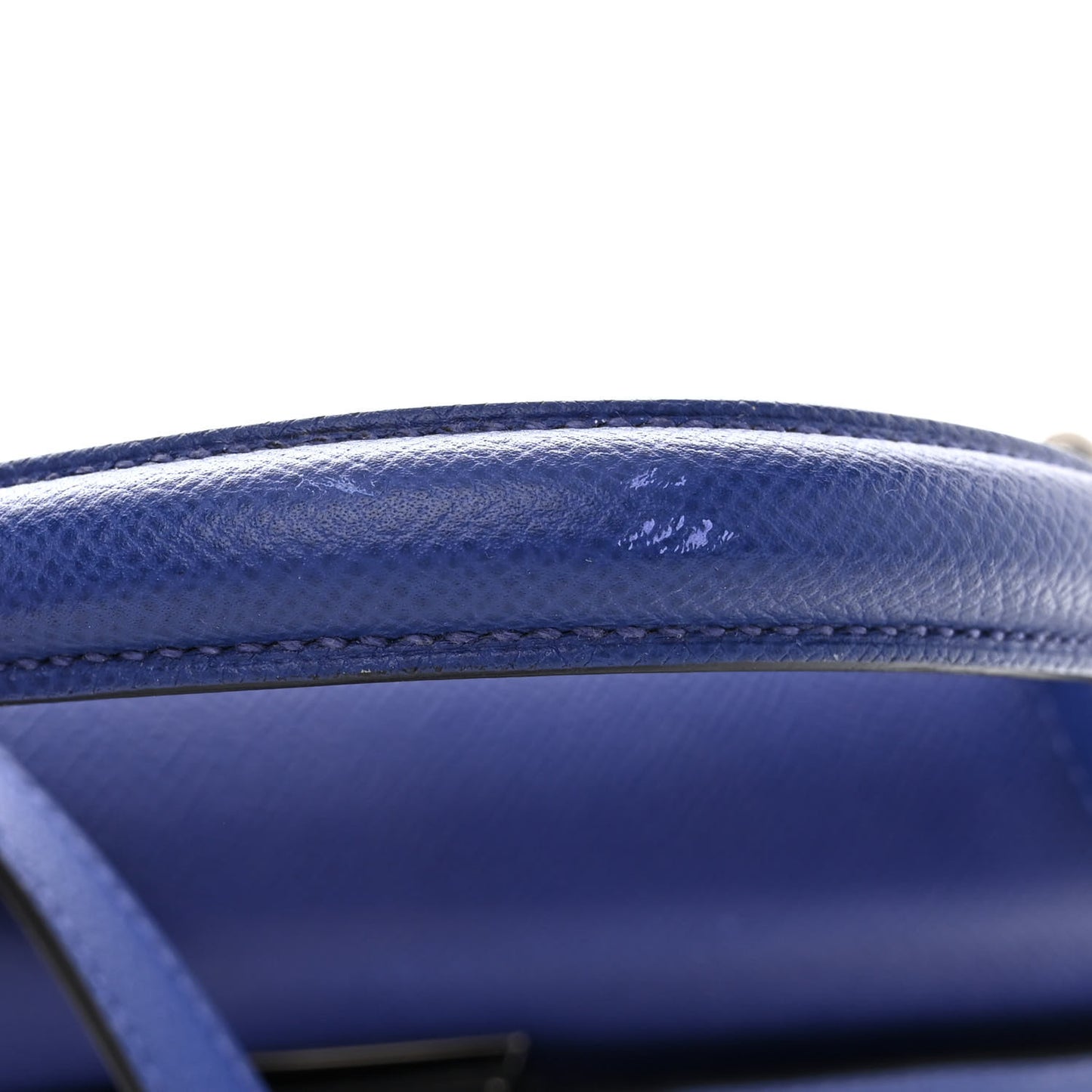 Epsom Kelly Sellier 32 Bleu Electrique