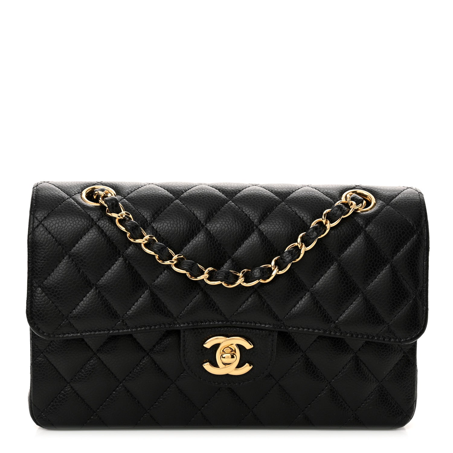 Chanel Caviar Quilted Small Double Flap Black 1 of 11