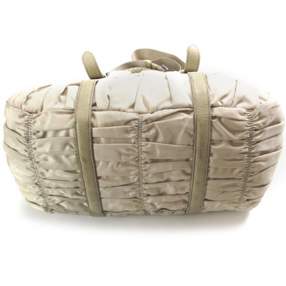 Prada Tessuto Nylon Gaufre Dressy Tote Sabbia 5 of 13