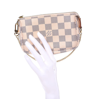 Louis Vuitton Damier Azur Mini Pochette Accessories 2 of 9