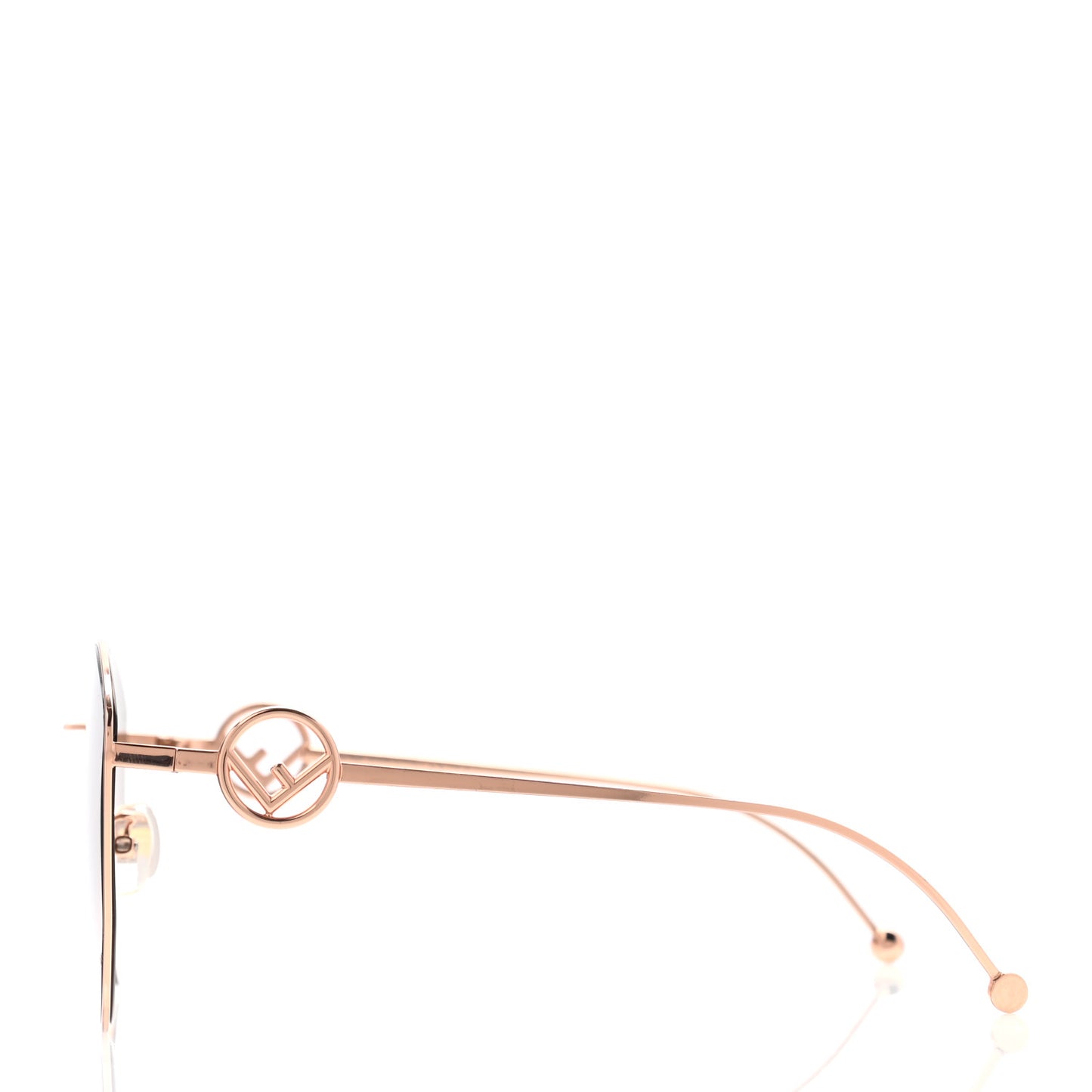Metal F is Fendi Sunglasses FF 0335/F/S Gold