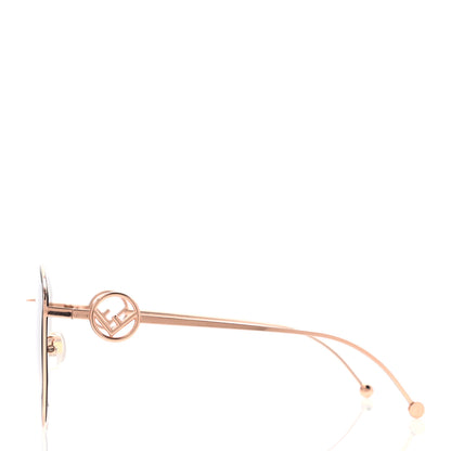 Fendi Metal F is Fendi Sunglasses FF 0335/F/S Gold 3 of 6