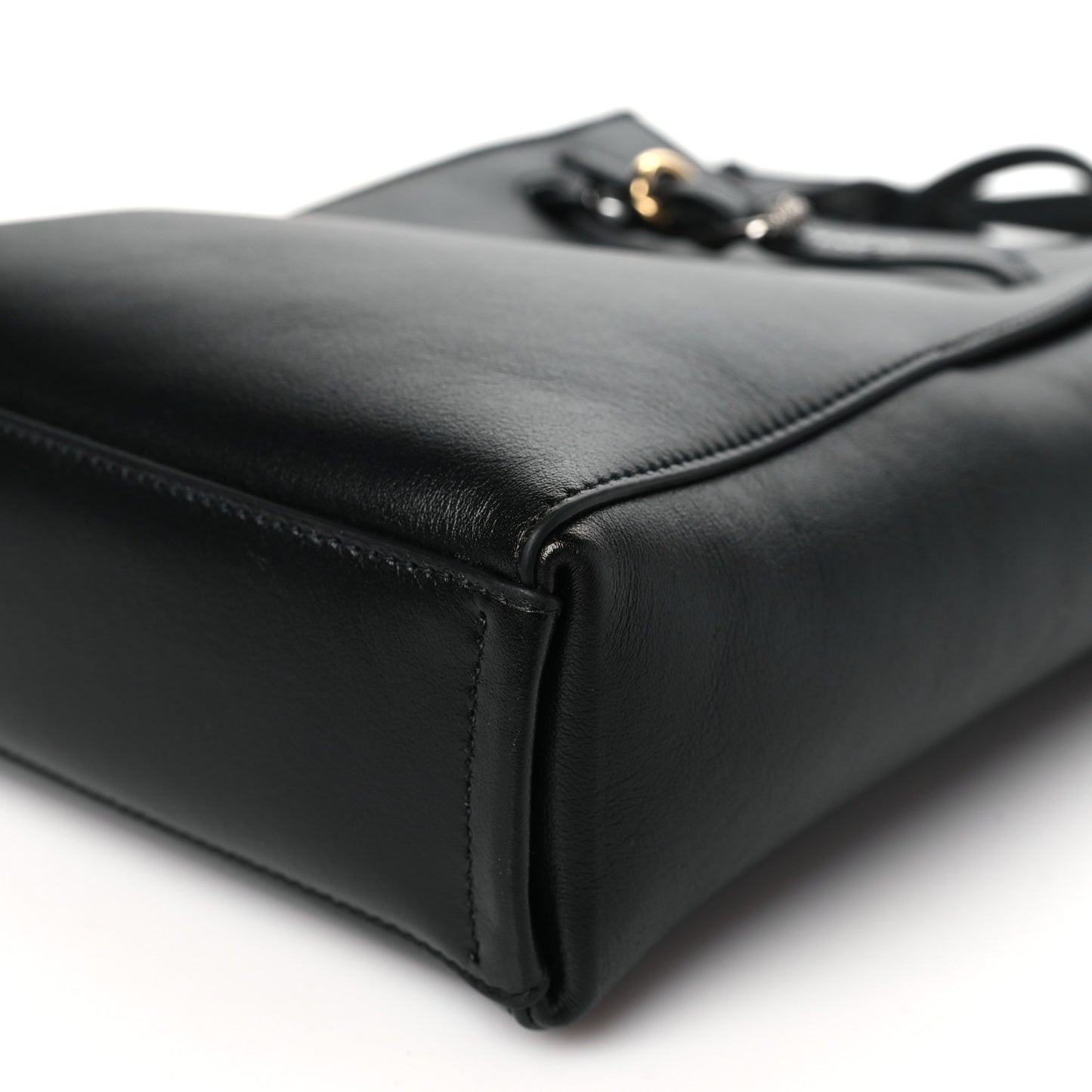 Calfskin Mini Voyou Tote Black