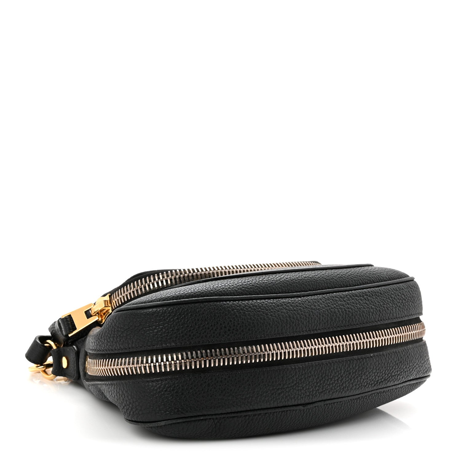 Tom Ford Grained Calfskin Medium Jennifer Crossbody Bag Black 4 of 10