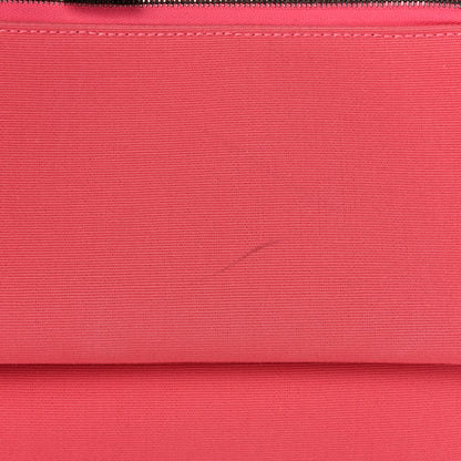 Hermes Vache Hunter Toile Herbag Zip 31 PM Rose Azalee Natural 16 of 16