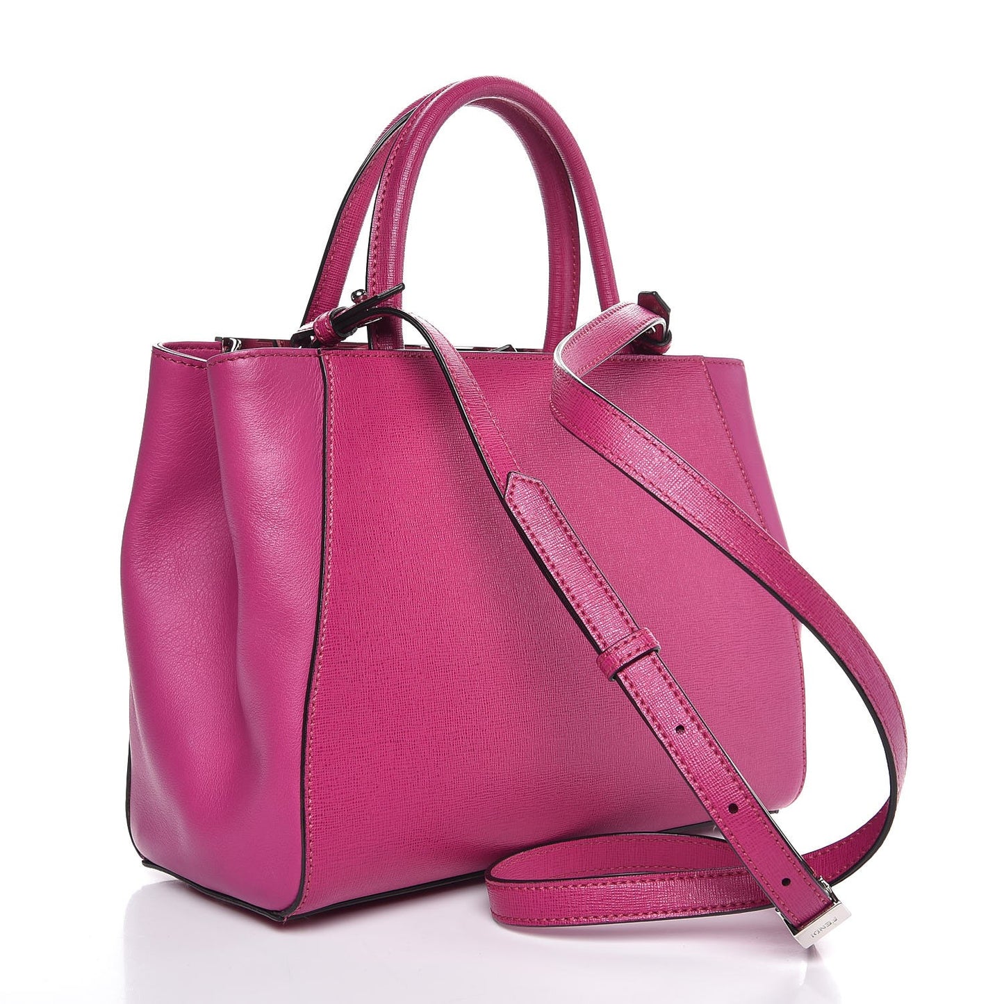 Vitello Elite Petite 2Jours Tote Magenta