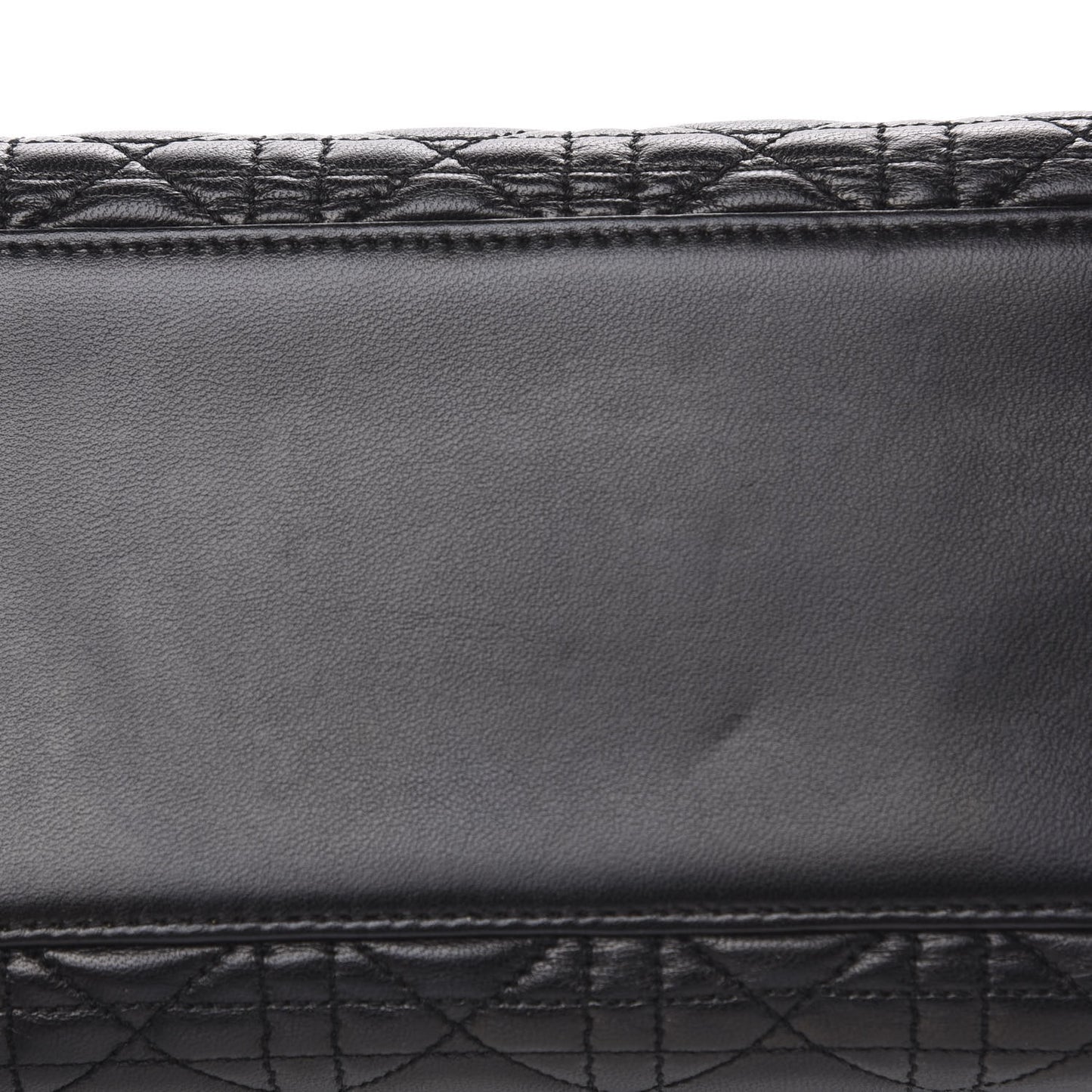 Lambskin Cannage Medium Lady Dior Black