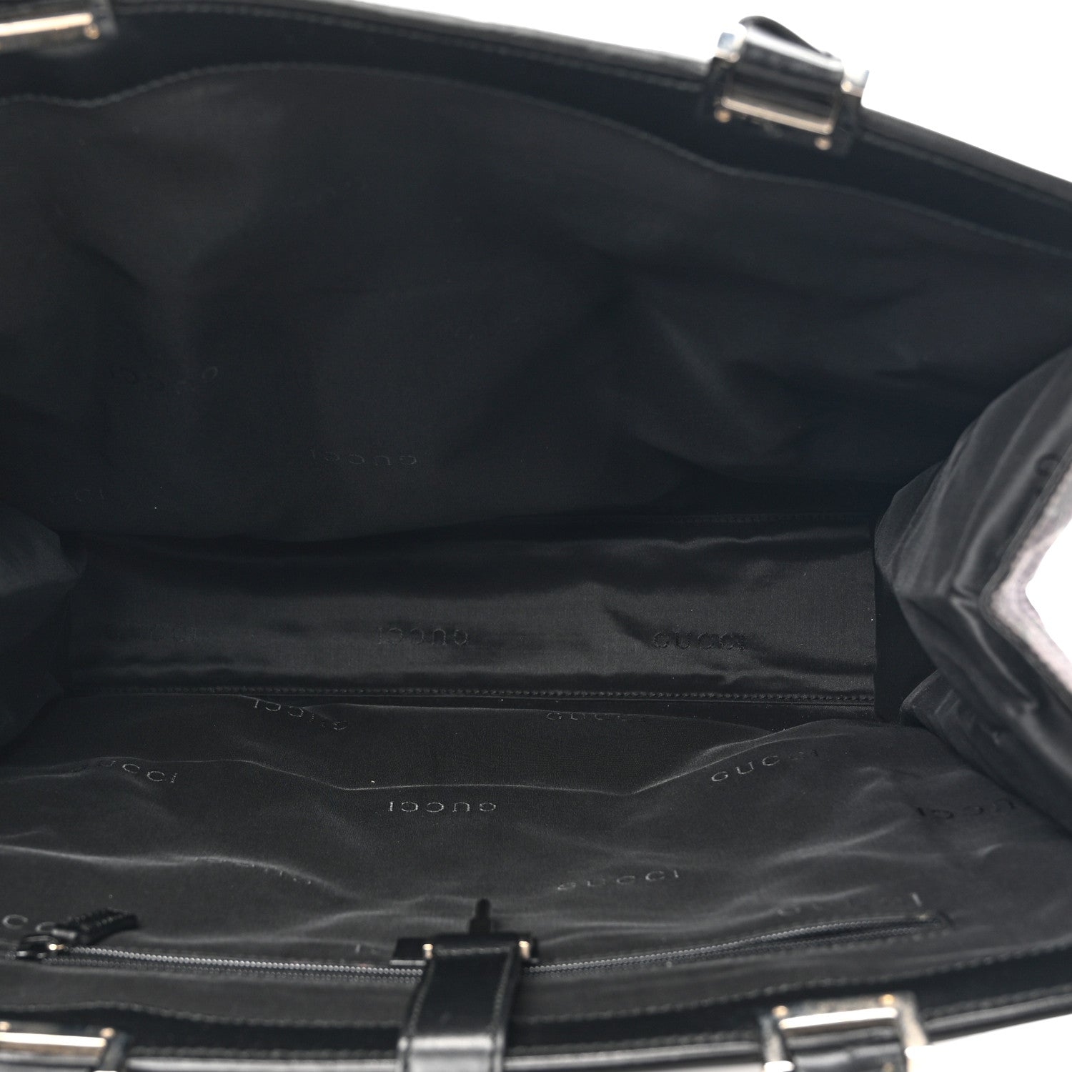 Gucci Monogram Bardot Bag Black Black 5 of 14