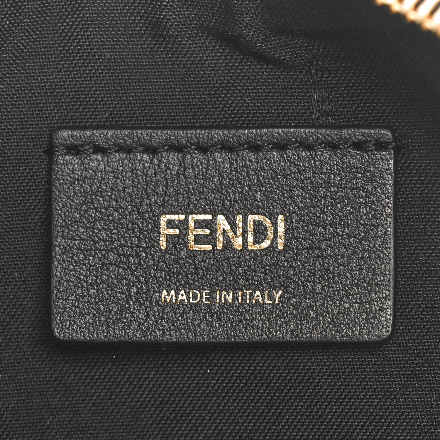 Fendi Vitello Grace Matte Mini Fendigraphy Hobo Bag Black 6 of 10