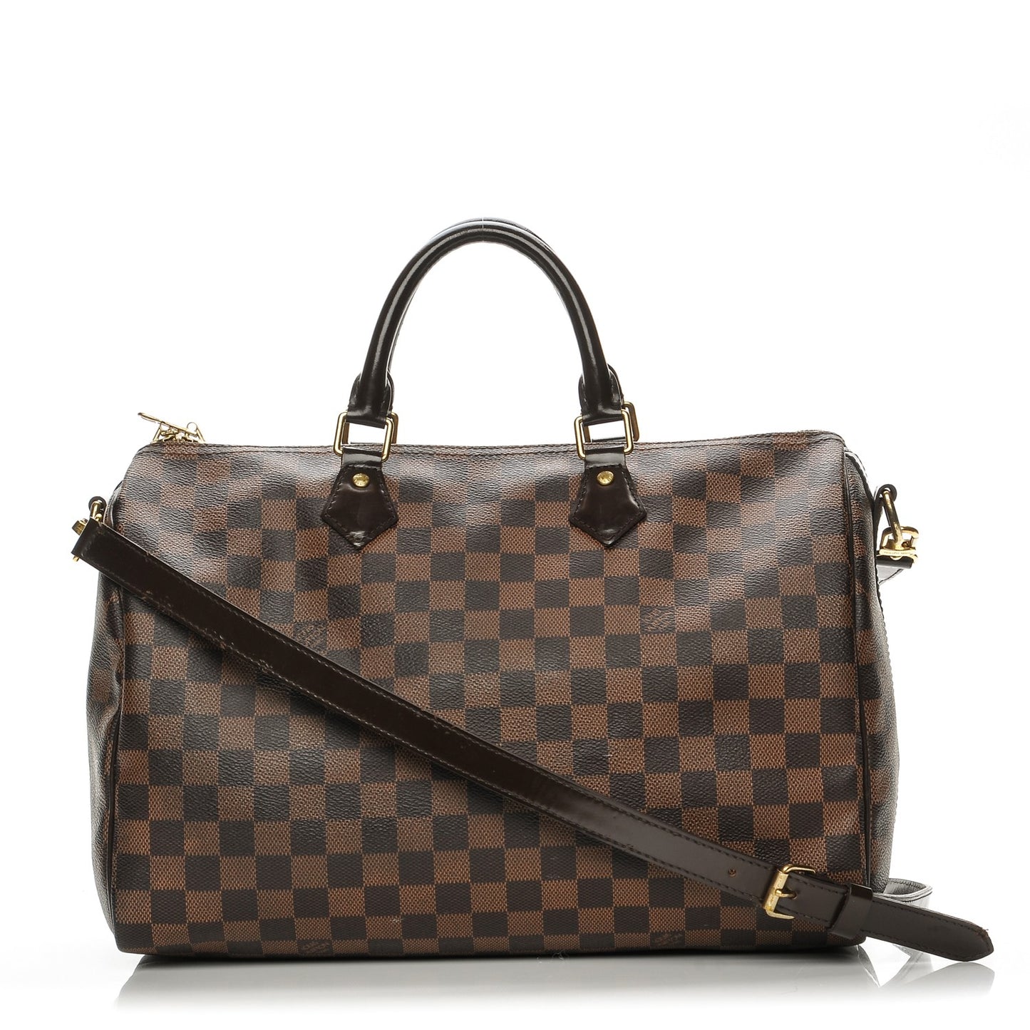 Damier Ebene Speedy Bandouliere 35