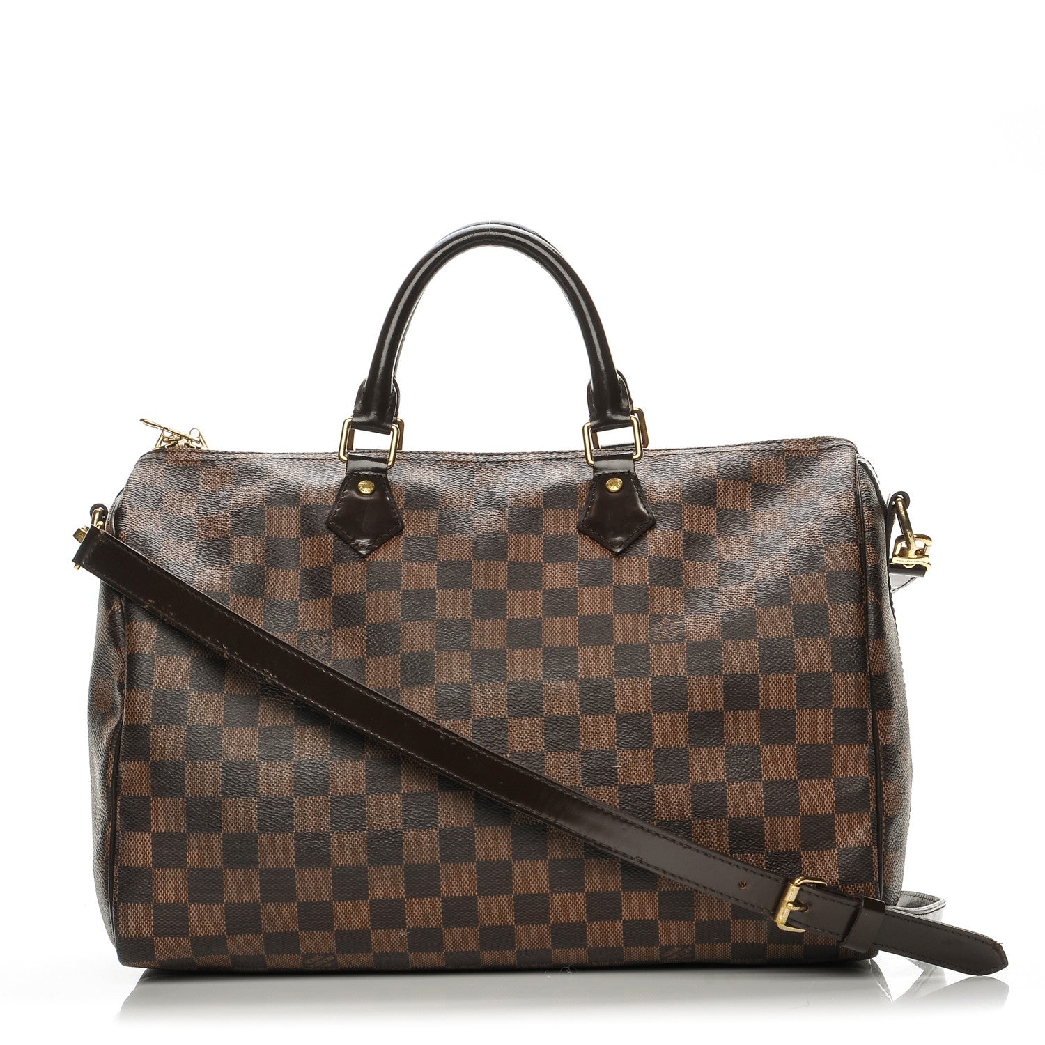 Louis Vuitton Damier Ebene Speedy Bandouliere 35 1 of 9