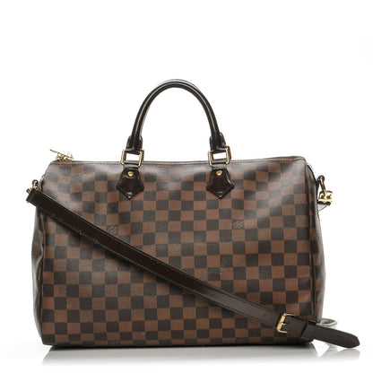Louis Vuitton Damier Ebene Speedy Bandouliere 35 1 of 9