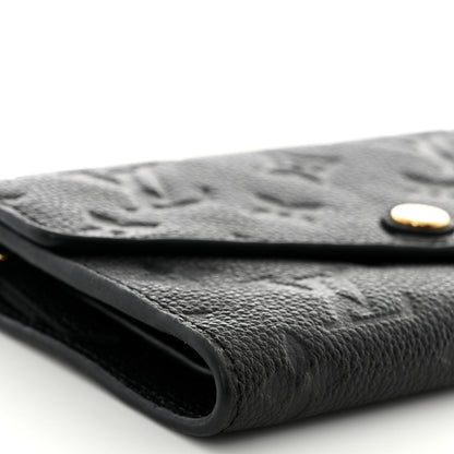 Louis Vuitton Empreinte Compact Curieuse Wallet Black 8 of 10