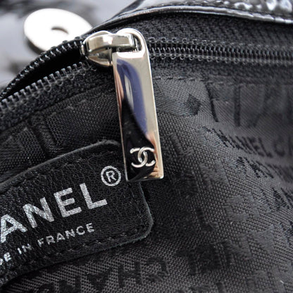 Chanel Vinyl XL Coco Cabas Black 11 of 11