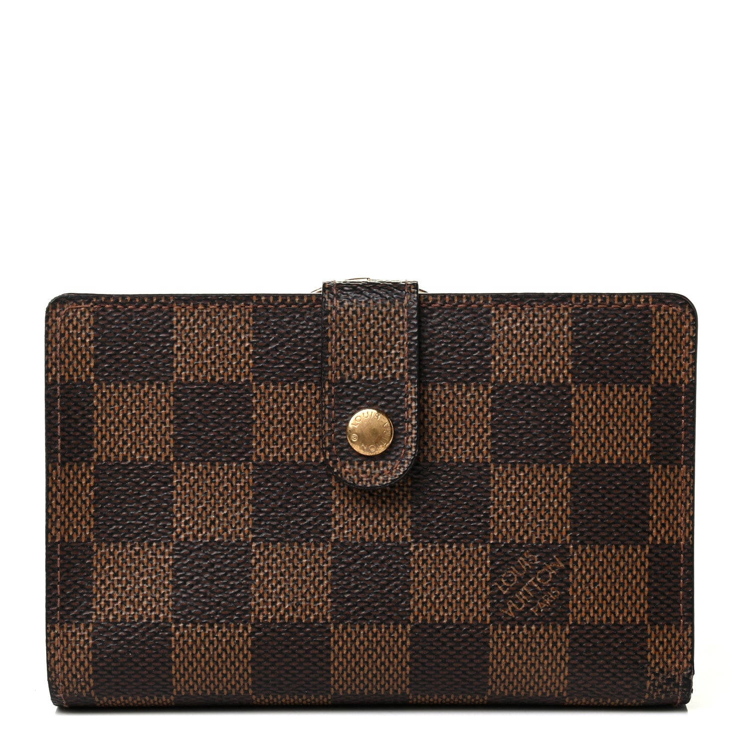 Louis Vuitton Damier Ebene French Purse Wallet 1 of 8