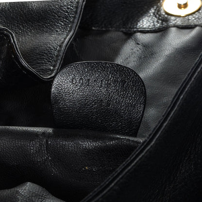 Gucci Leather Large Bamboo Handle Hobo Black 7 of 7
