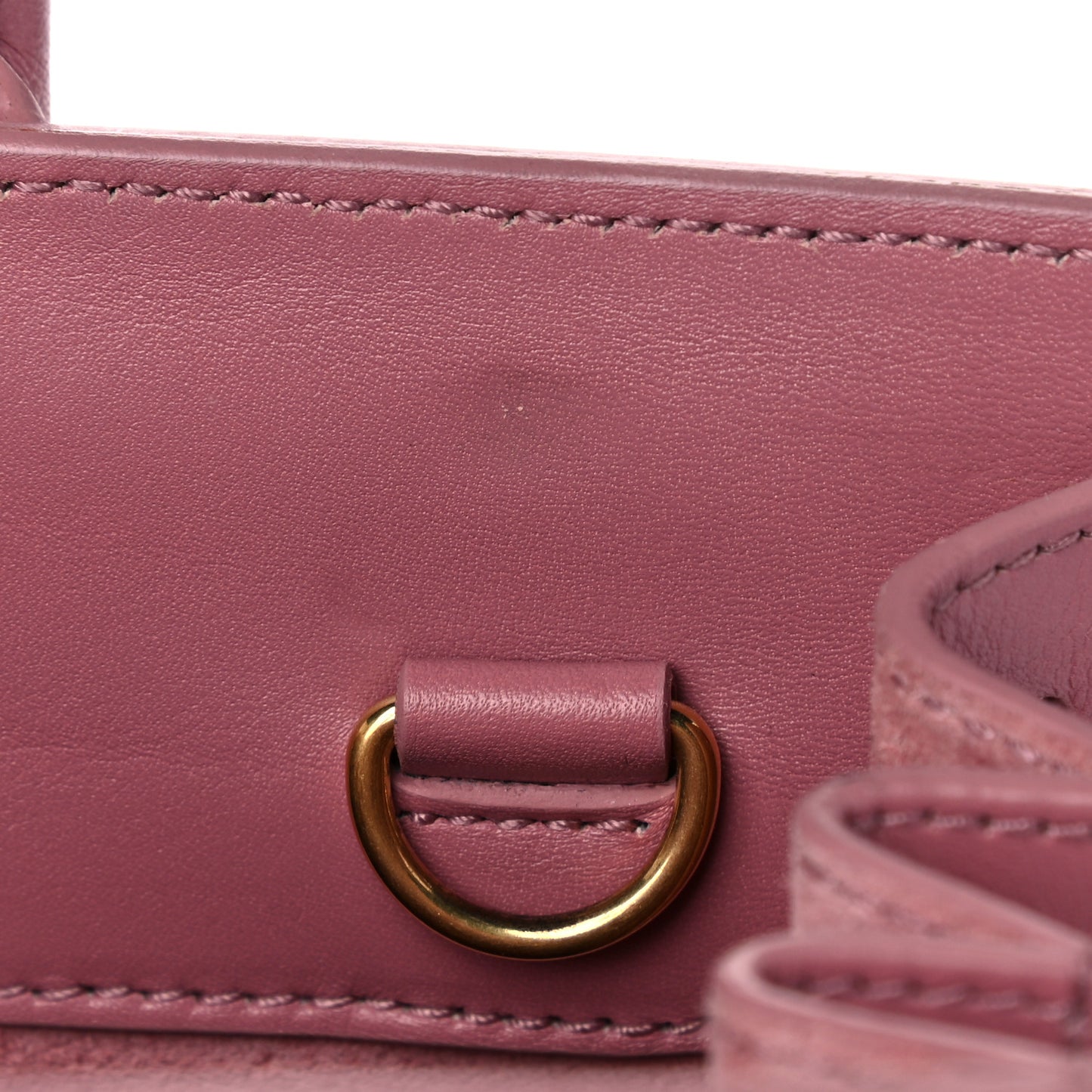 Calfskin Small Sac De Jour Dark Rose