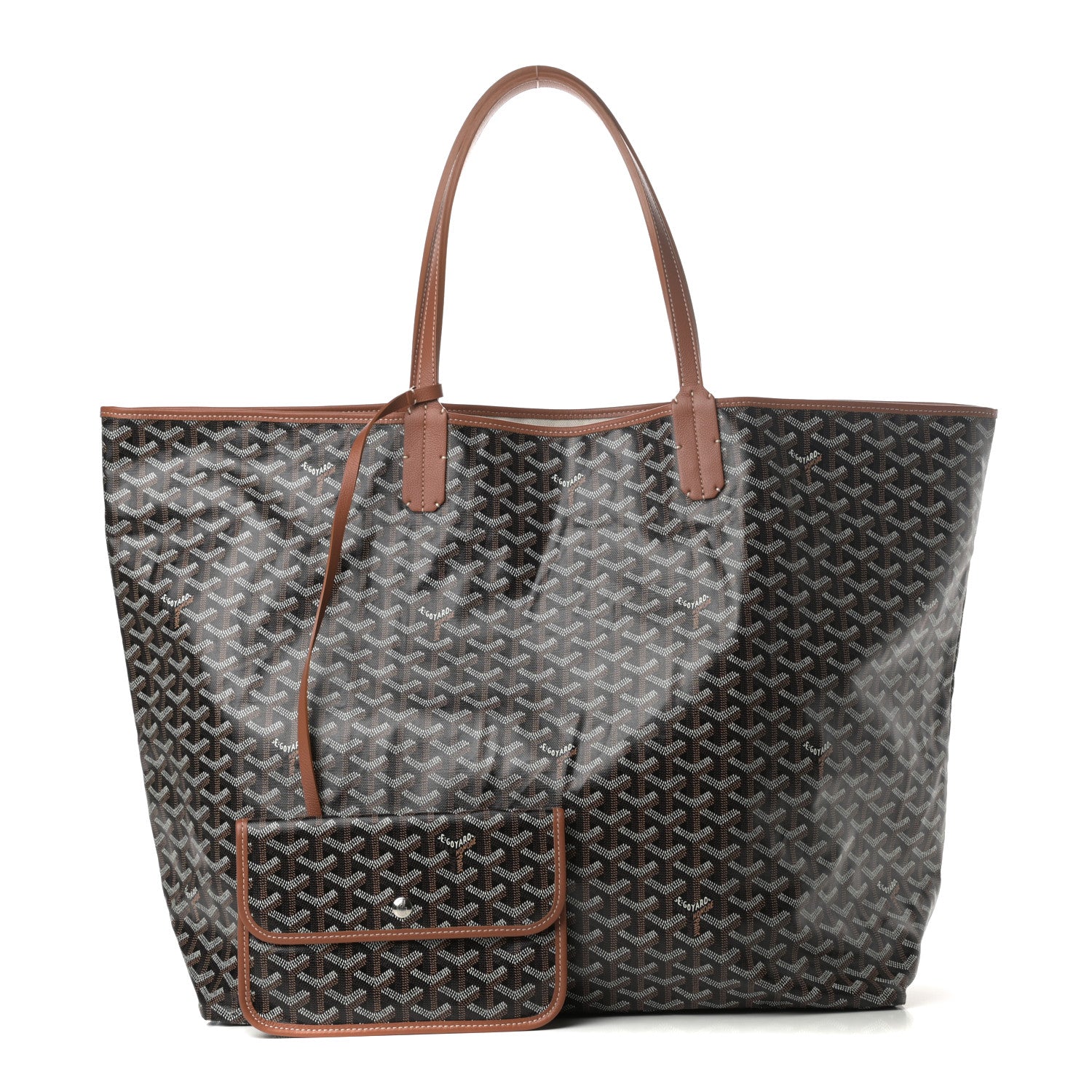 Goyard Goyardine Saint Louis XXL Black Gold 1 of 11