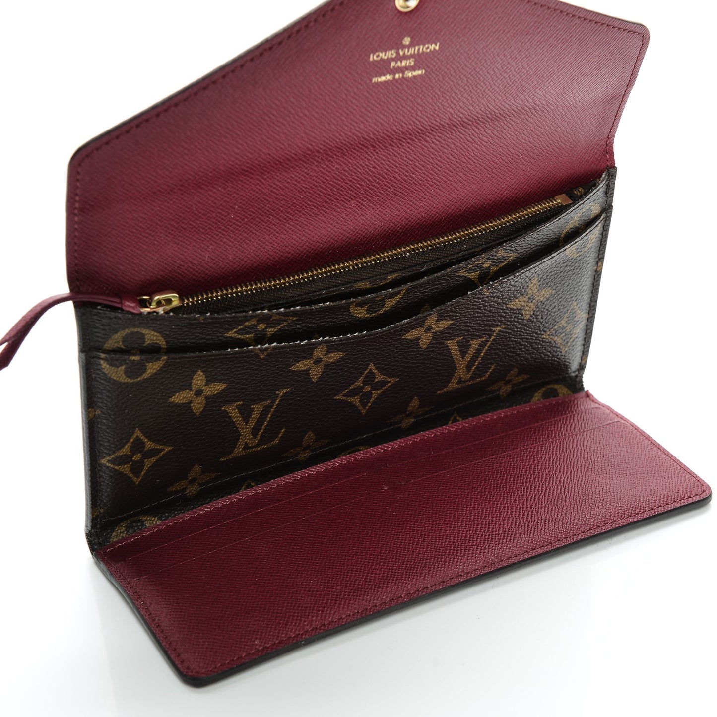 Monogram Josephine Wallet Fuchsia