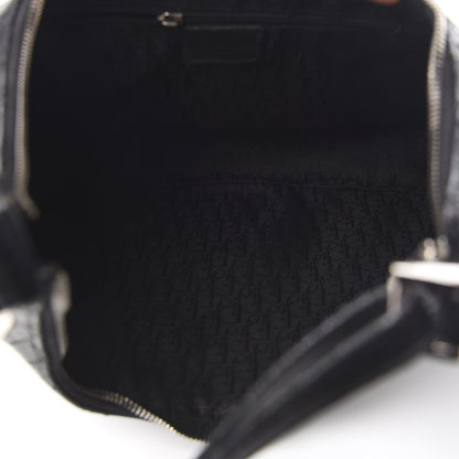 Christian Dior Grained Calfskin Cannage Hobo Black 8 of 14
