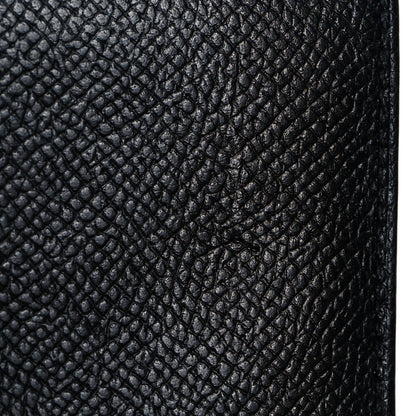 Hermes Epsom Bearn Gusset Wallet Black 13 of 14