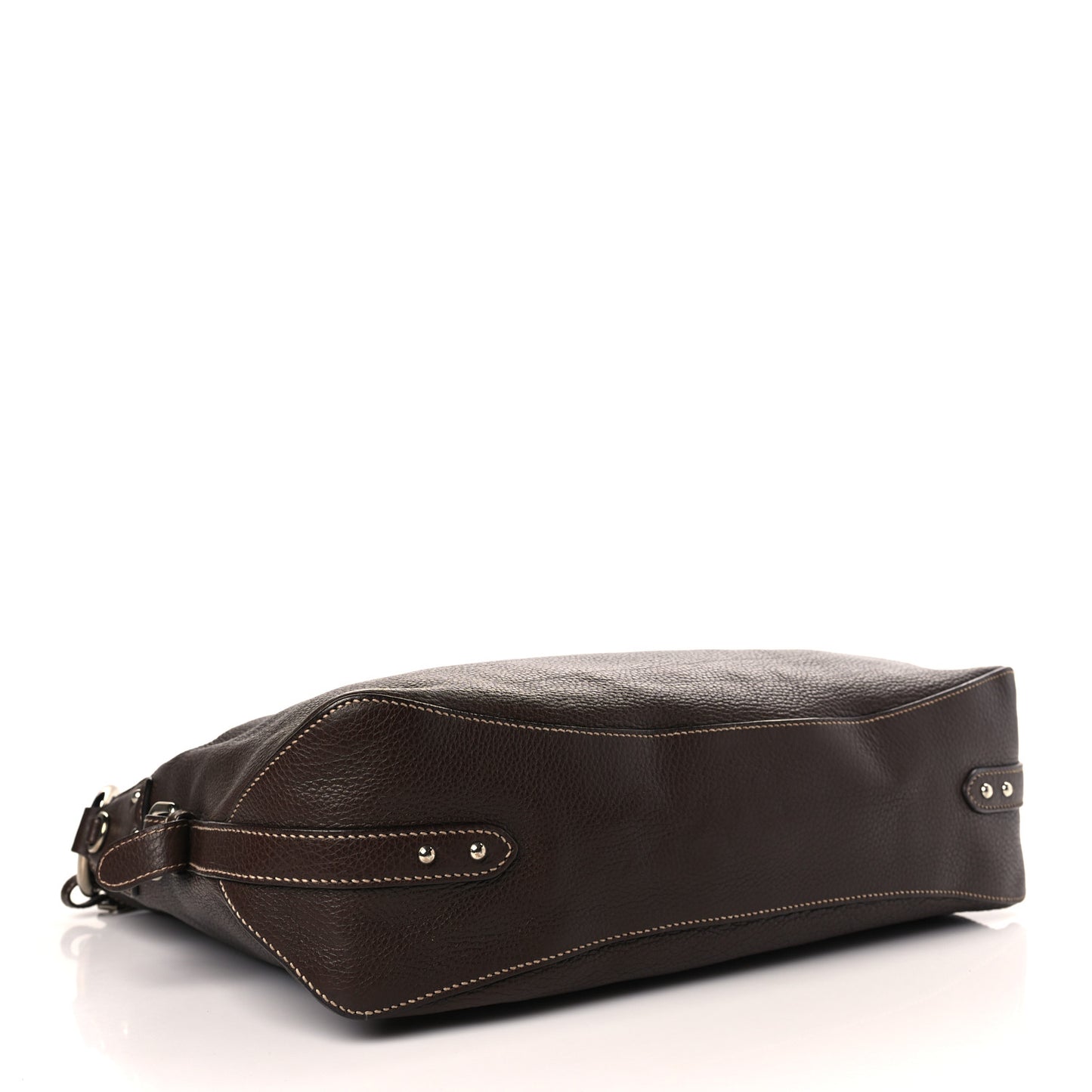 Vitello Daino Rope Knotted Hobo Brown