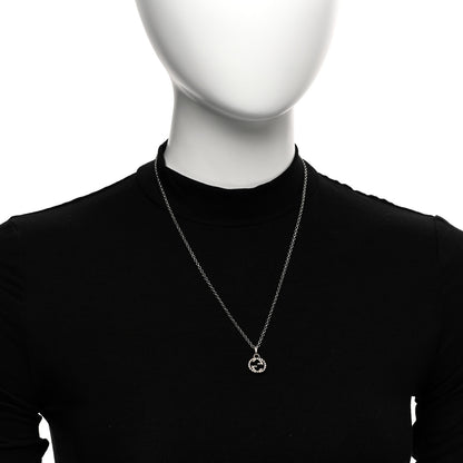 Gucci Sterling Silver Small Interlocking G Pendant Necklace 2 of 5
