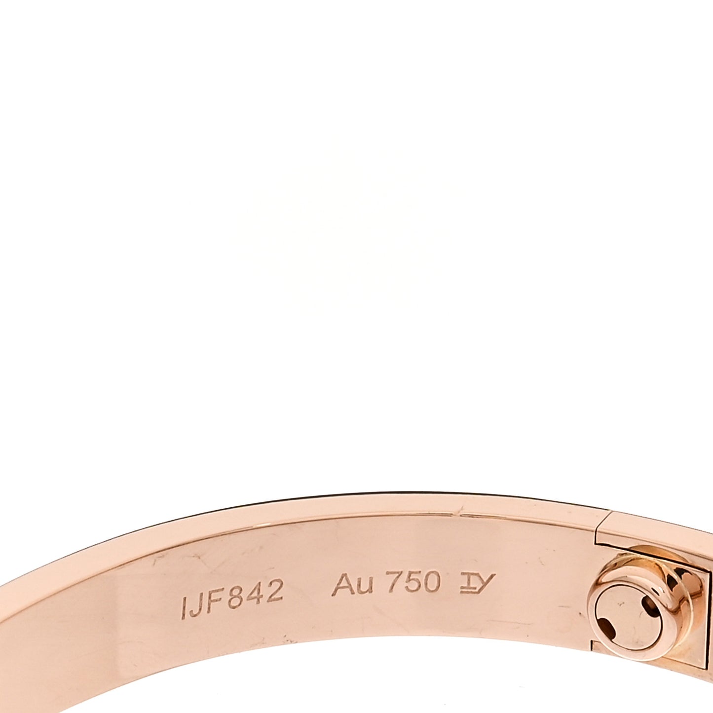 18K Pink Gold LOVE Bracelet 16