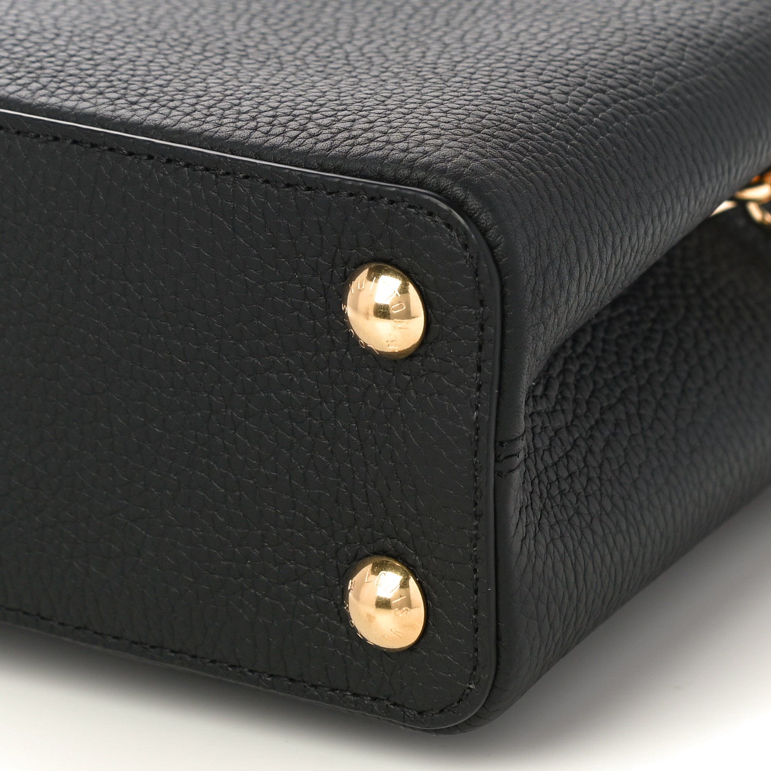 Louis Vuitton Taurillon Capucines BB Black General Blue 6 of 9