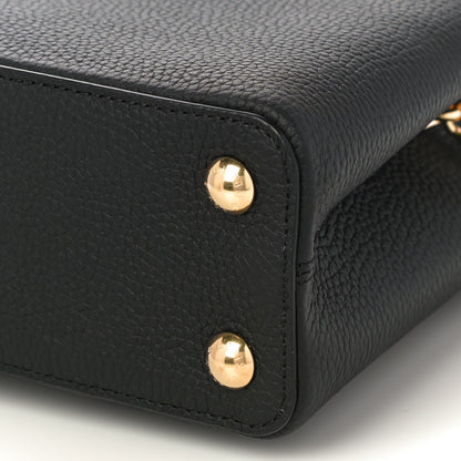 Louis Vuitton Taurillon Capucines BB Black General Blue 6 of 9