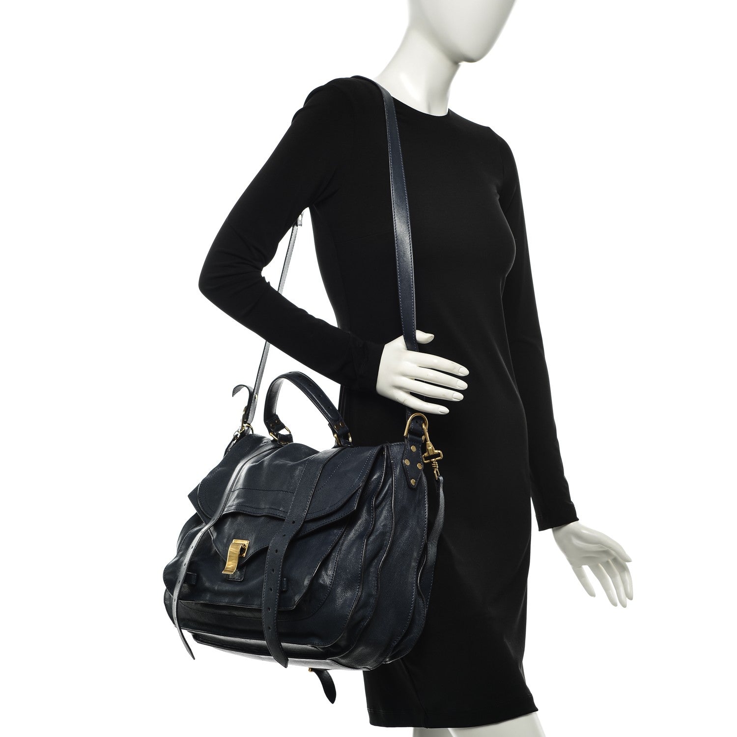 Proenza Schouler Lambskin PS1 Extra Large Satchel 2 of 9