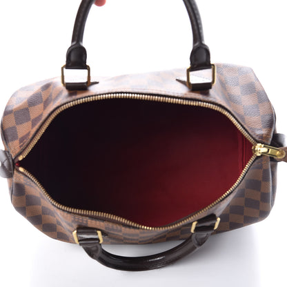 Louis Vuitton Damier Ebene Speedy 30 5 of 11