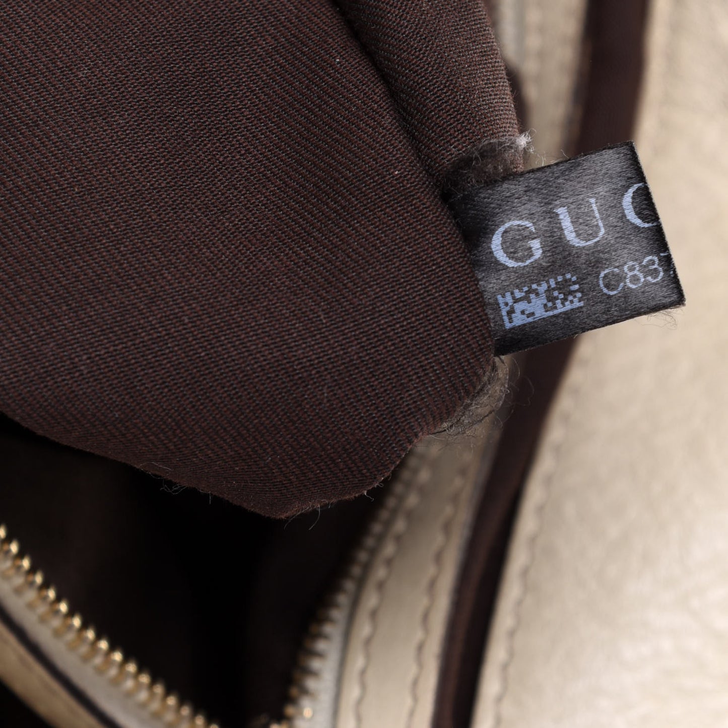 Monogram Medium Charlotte Hobo Off White
