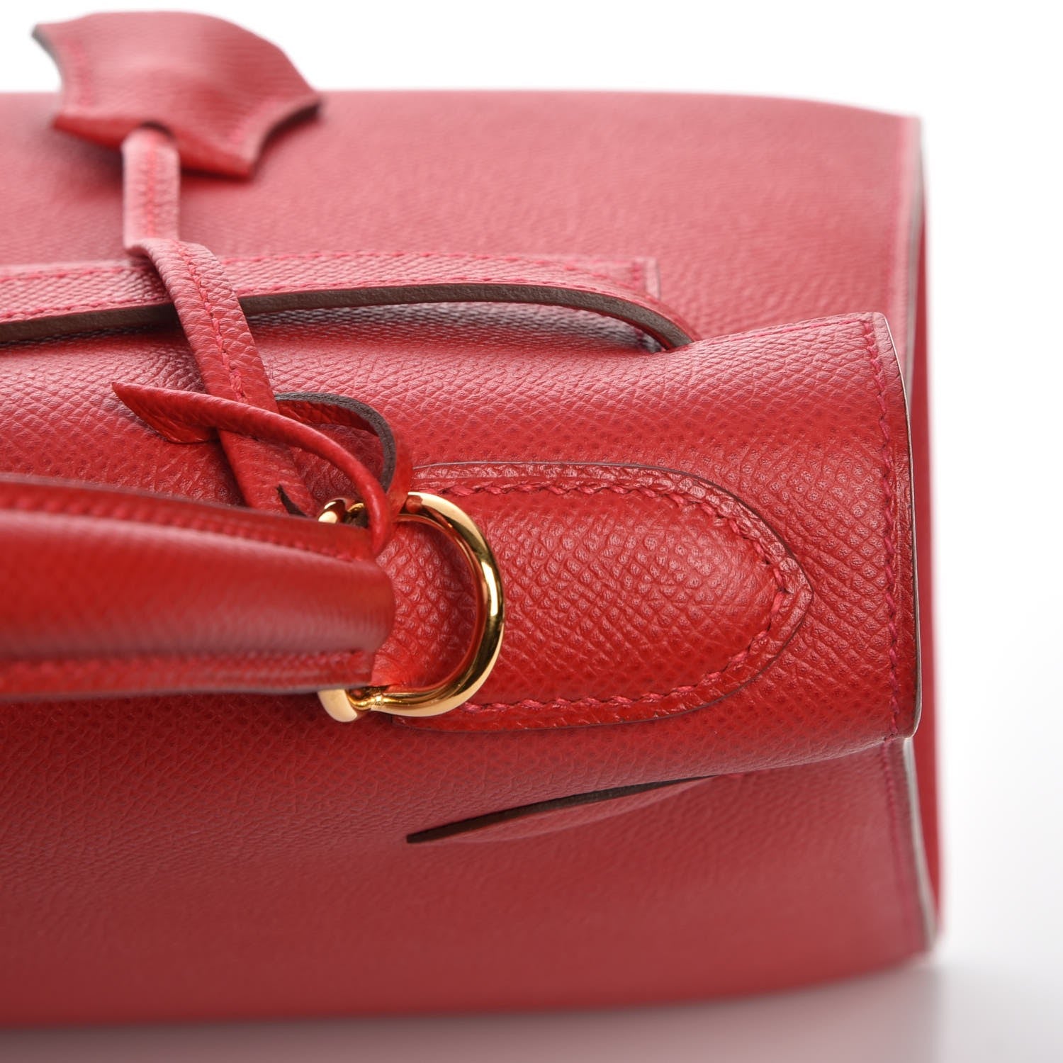 Hermes Epsom Kelly Sellier 28 Rouge Casaque 21 of 33