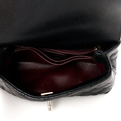 Chanel Caviar Quilted Mini Coco Handle Flap Black 5 of 11