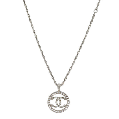 Chanel Pearl CC Medallion Necklace Gold 1 of 7