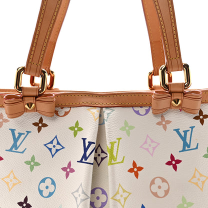 Louis Vuitton Monogram Multicolor Sharleen MM White 7 of 9