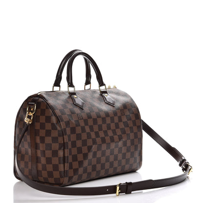 Louis Vuitton Damier Ebene Speedy Bandouliere 30 4 of 10