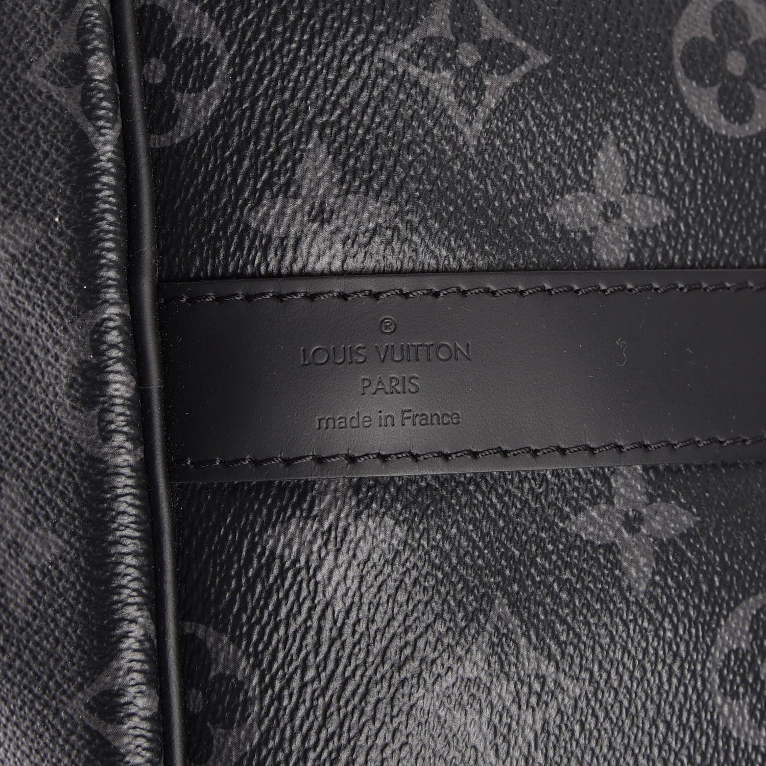 Louis Vuitton Monogram Eclipse Keepall Bandouliere 55 6 of 10