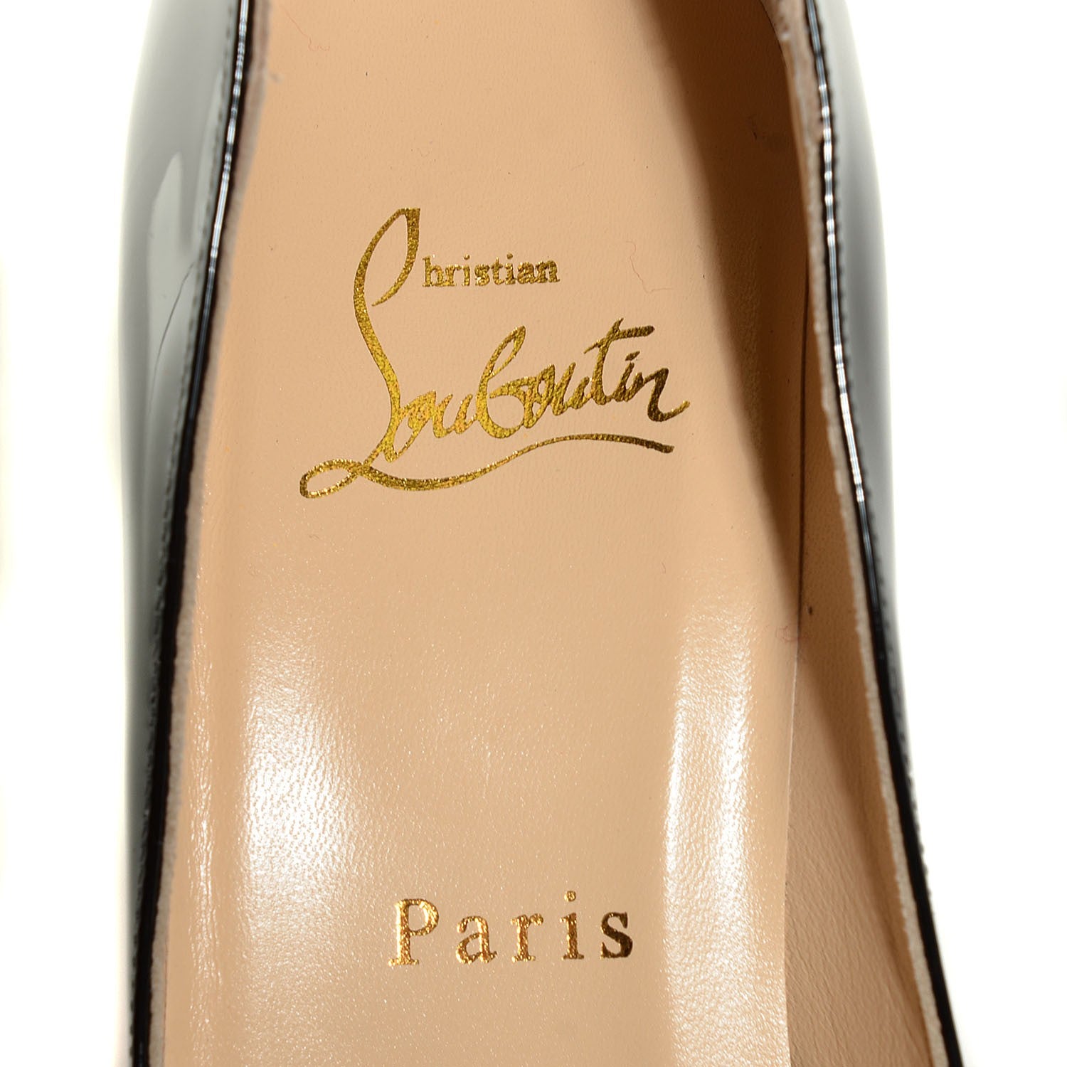 Christian Louboutin Patent Pigalle 100 Pumps 36.5 Black 7 of 7