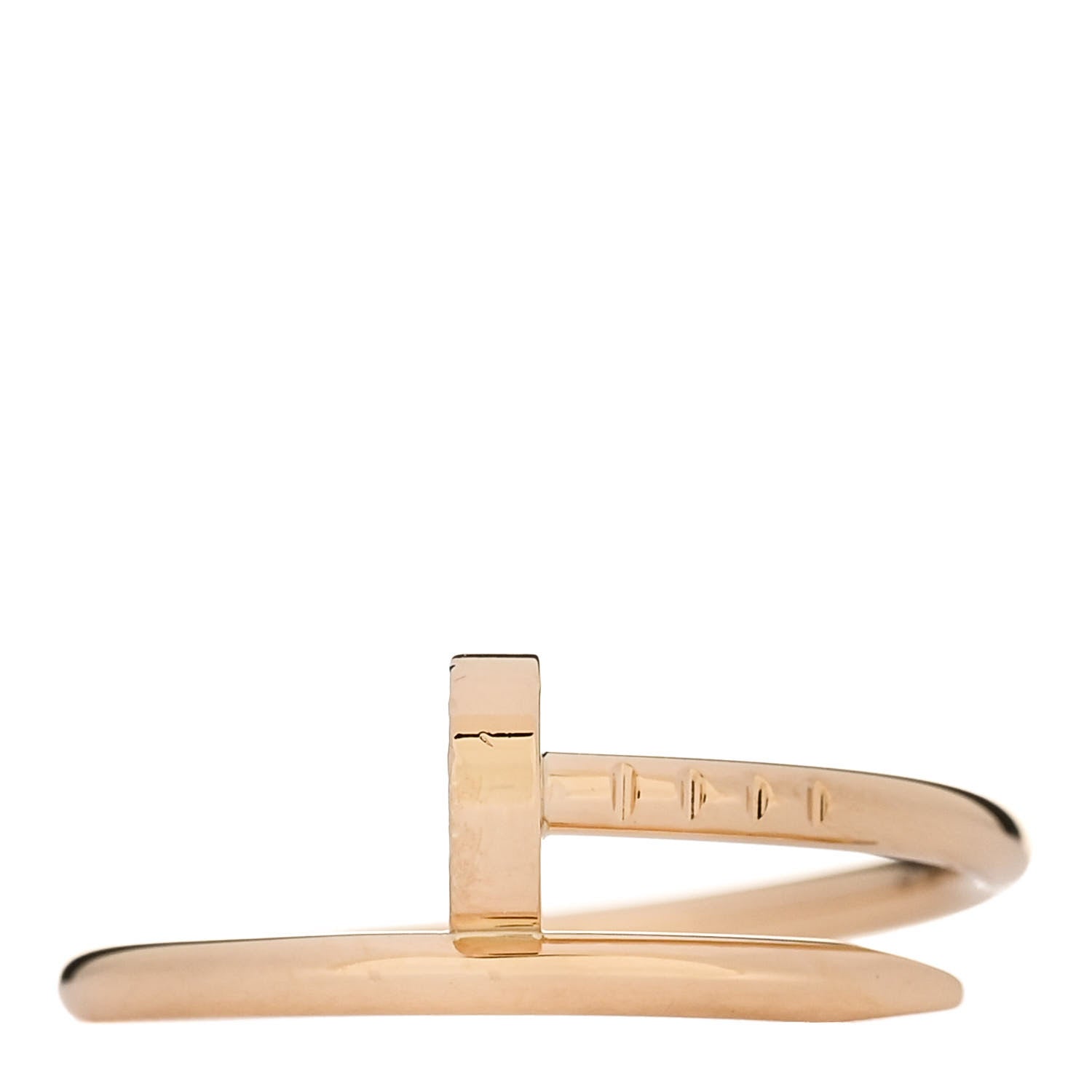 Cartier 18K Yellow Gold Small Juste Un Clou Ring 54 6.75 1 of 5