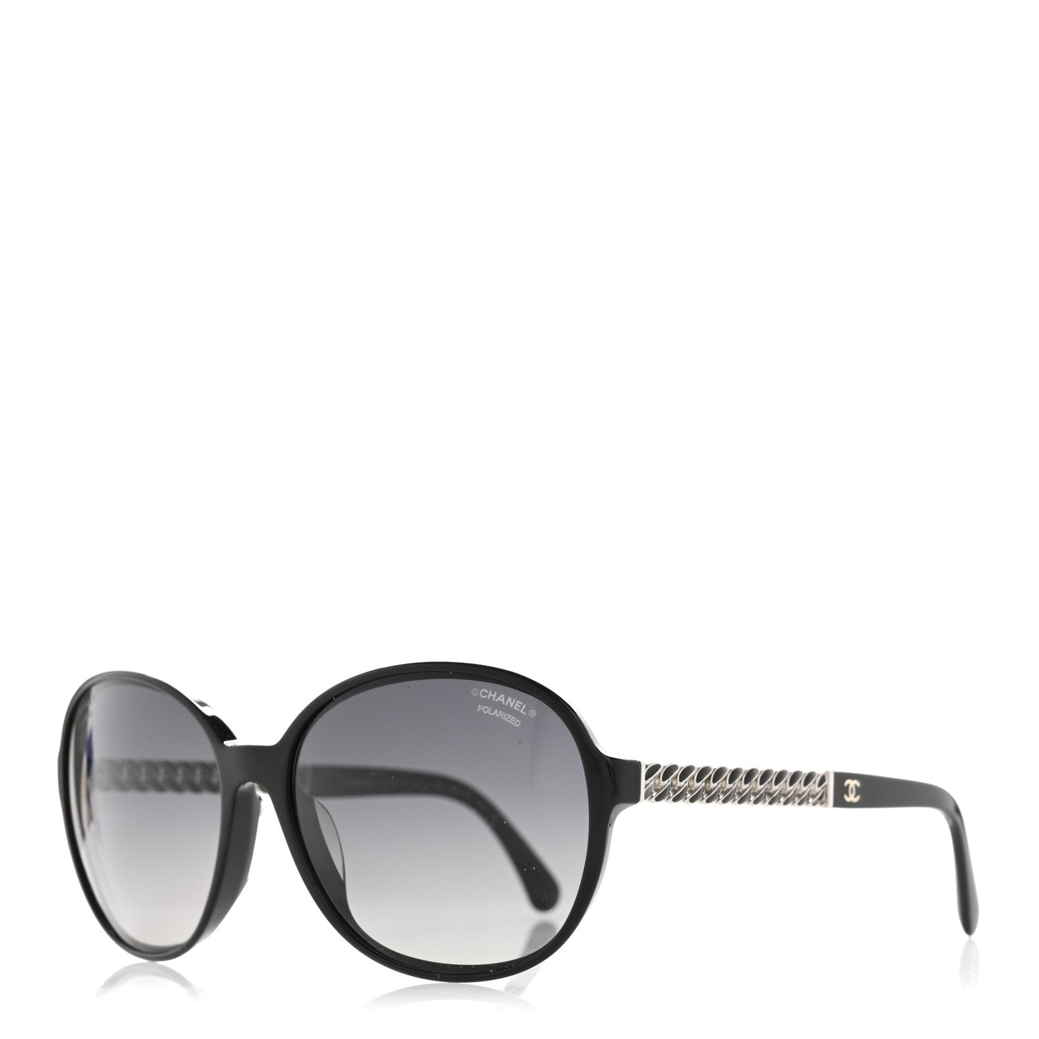 Chanel Acetate Chain Sunglasses 5304-A Black 1 of 9