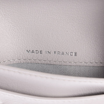 Chanel Calfskin Reissue Compact Wallet Grey 7 of 10