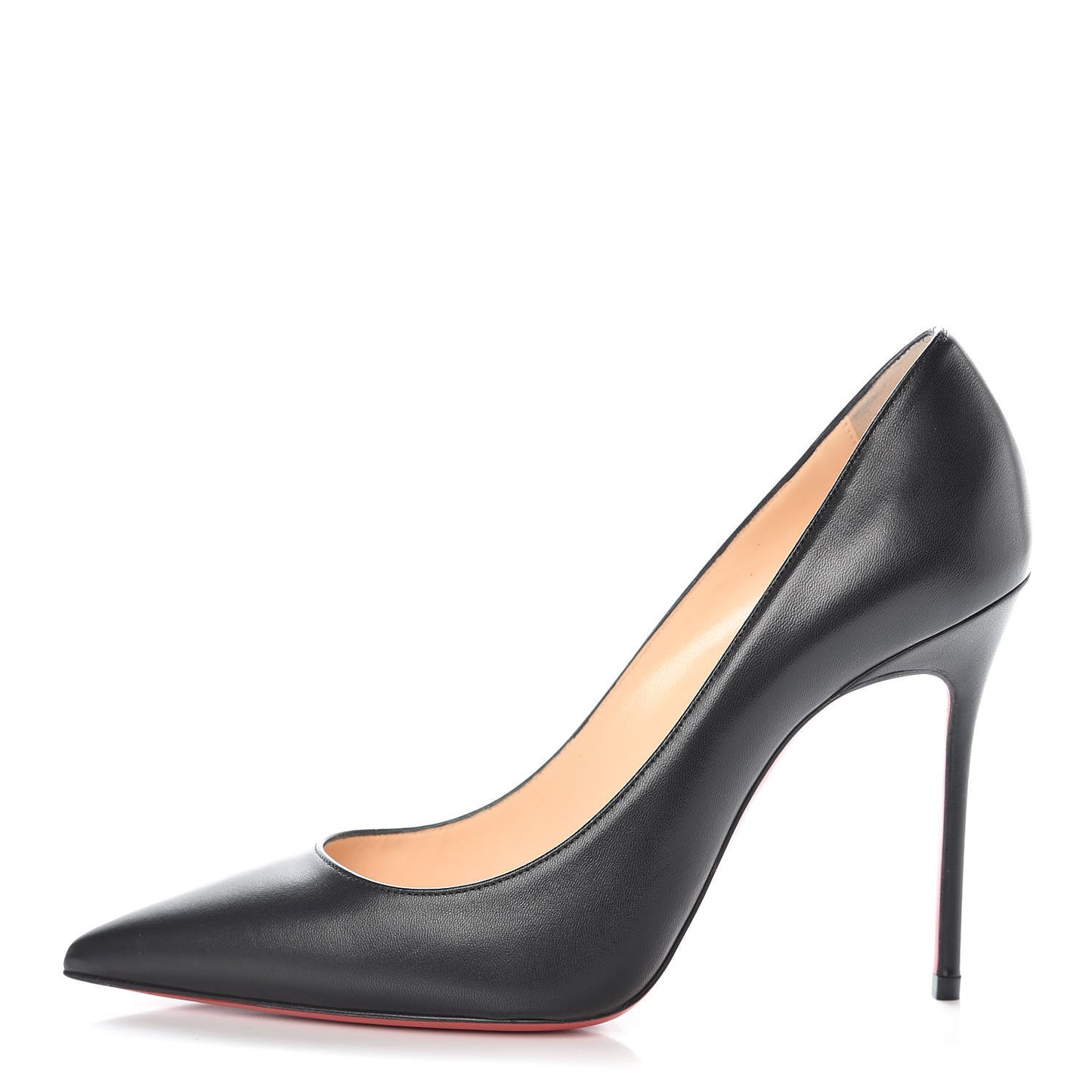 Shiny Nappa Decollete 554 100 Pumps 37.5 Black